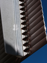 adjustable ventilation louvres for buildings