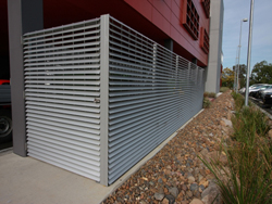 screens / sun shades for commercial buildings